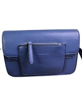 Pinkstix Blue Crossbody Mini Bag Vegan Leather